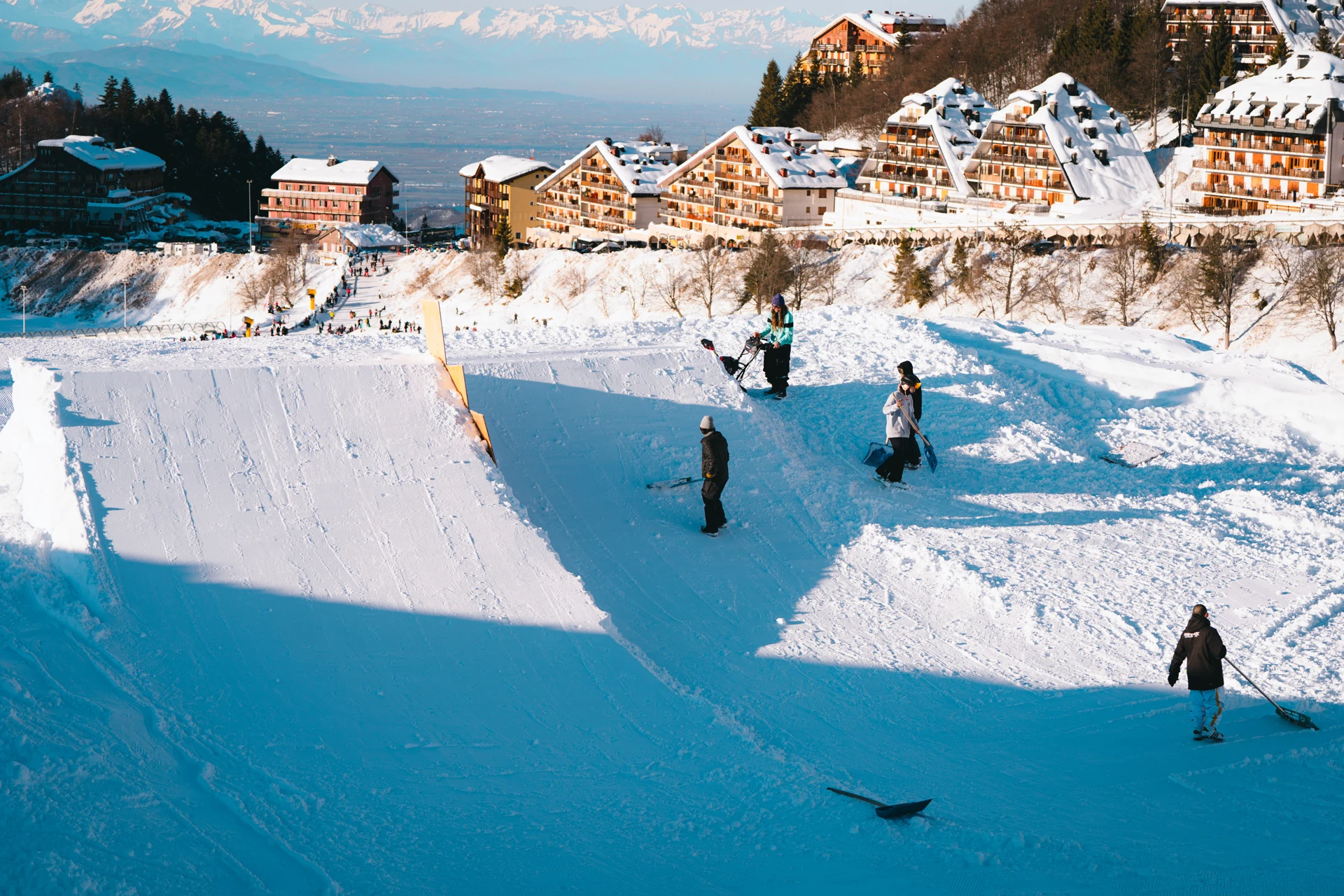 Le strutture del Prato Nevoso Snowpark