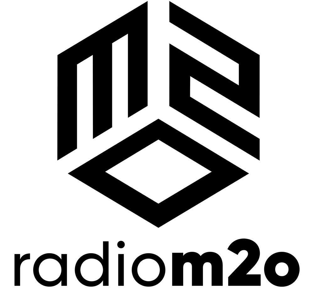 Logo radio m2o nero