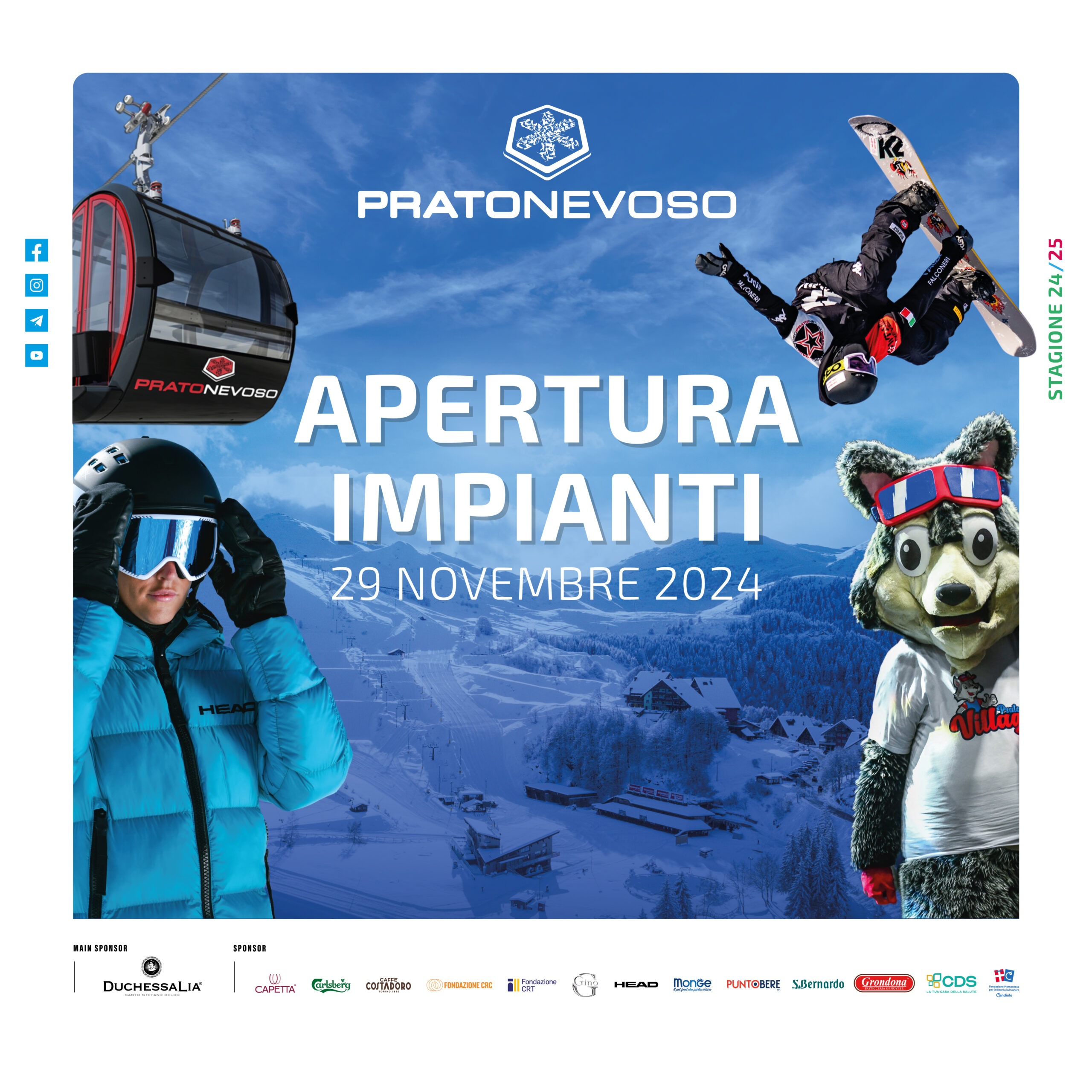 Apertura degli impianti a Prato Nevoso